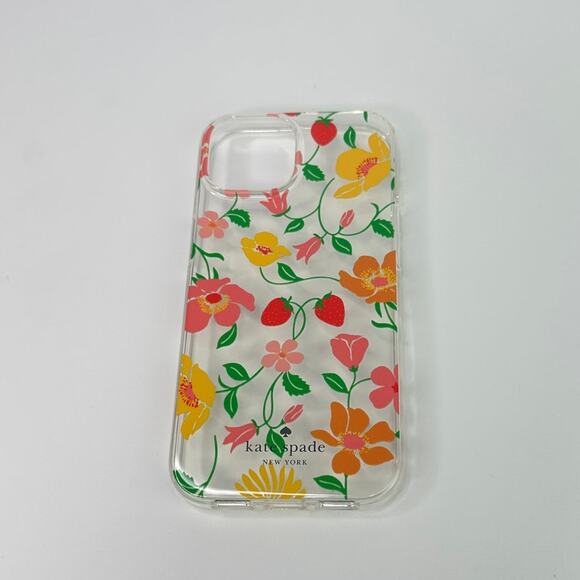 Kate Spade Strawberry Garden Case iPhone 15 Pro - Picture 3 of 9